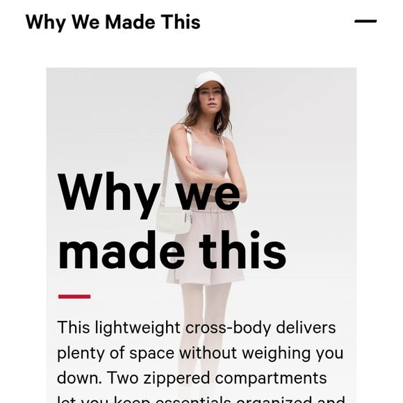 Lululemon Crossbody Camera Bag 2L NWOT - Picture 4 of 12